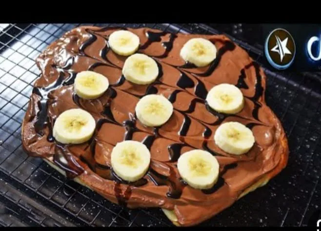 فطير نوتيلا موز